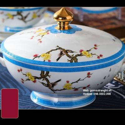 Bộ Bát Ăn Xuân Sắc Mãn Viên - bao gồm 68 Món - Dành cho 10 Người Ăn - Quà tặng cao cấp